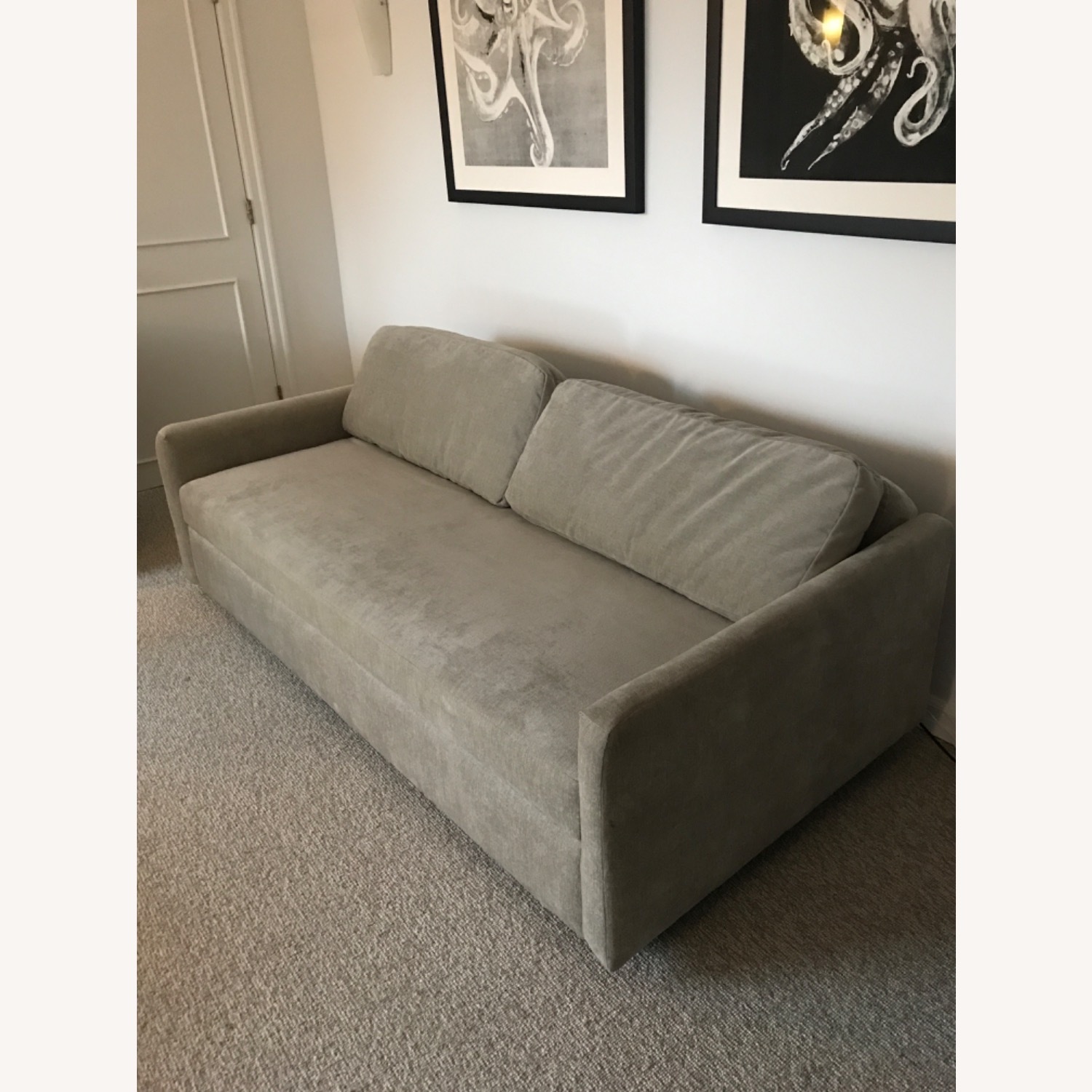 West Elm Convertible Clara Storage Futon - image-3