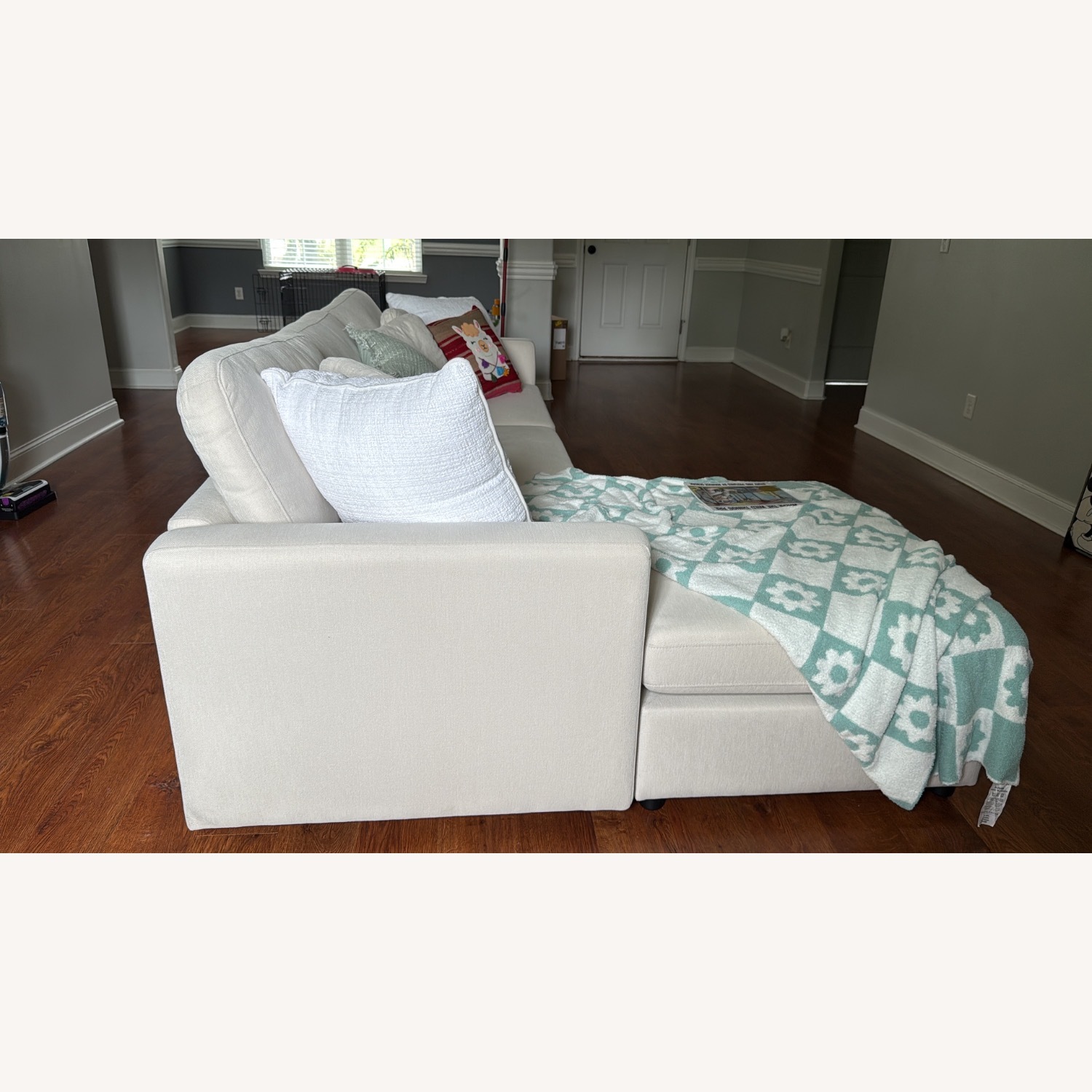 Wayfair Natural Chaise Lounge - image-2
