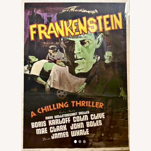 Used Frankenstein Poster Wall Art for sale on AptDeco