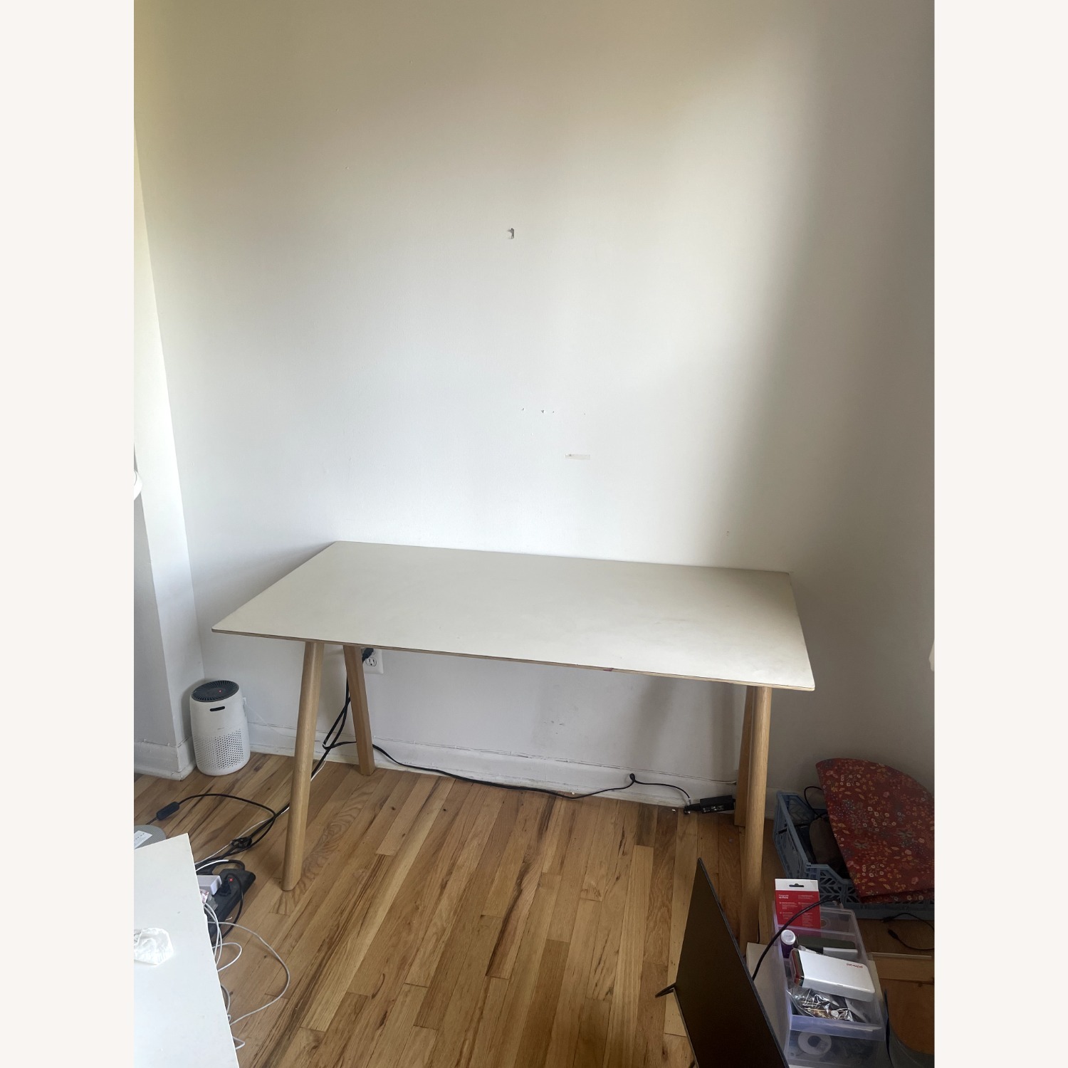 Hay Copenhague Cph90 Desk White Wood Desk - image-1