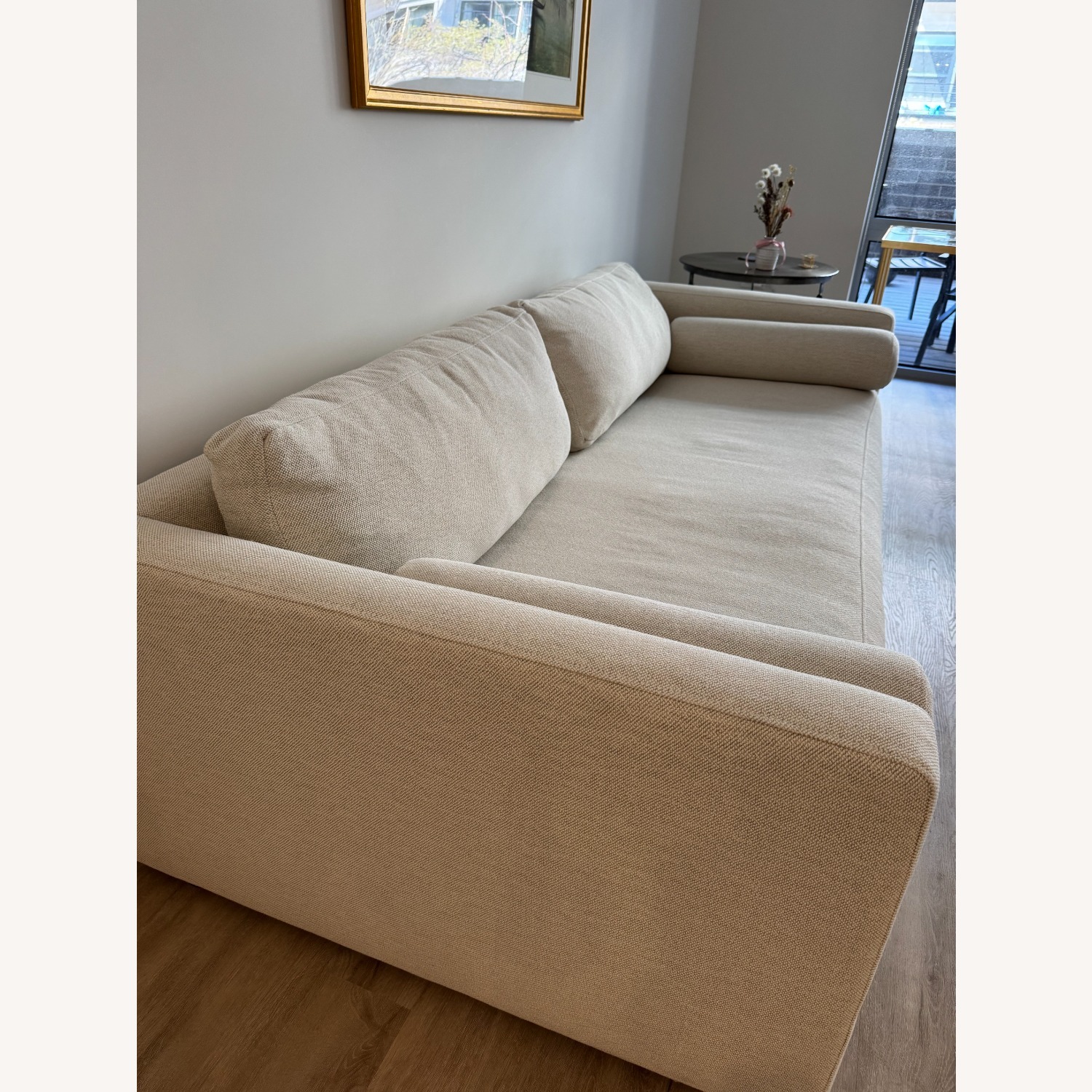Crate & Barrel Aris Deep Bench Sofa - image-4