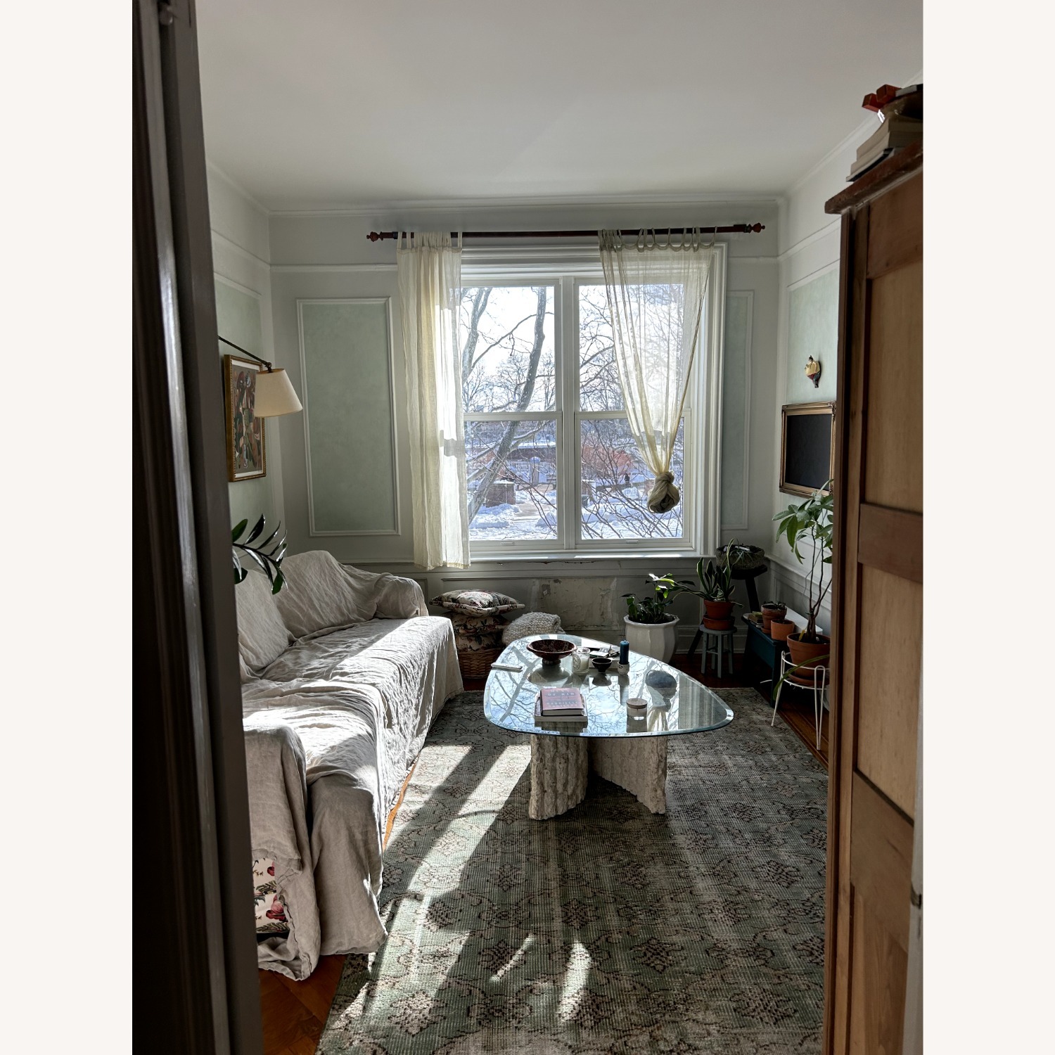 MCM Tessalated Glass Coffee Table - image-4