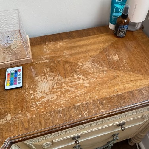 Used Antique French Provincial Nightstand for sale on AptDeco