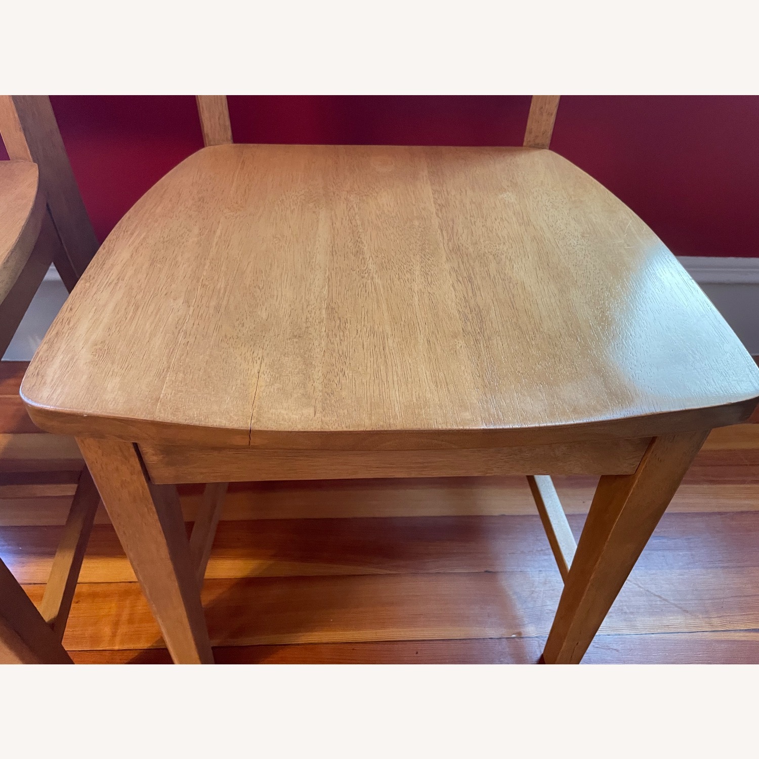 Natural Wood Dining Chairs - image-4