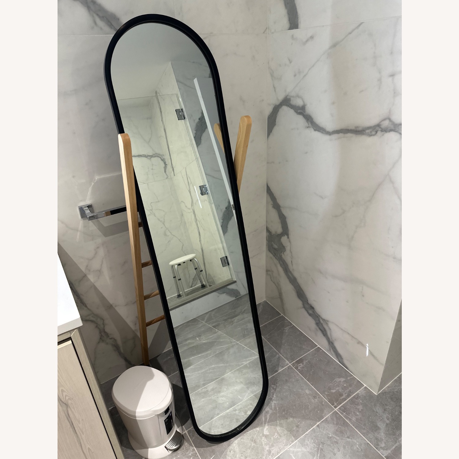 Full-Length Leaning Mirror WHanging Rack  - image-2