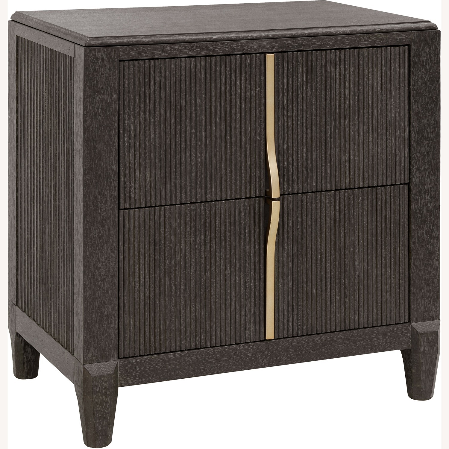 West End Loft Drawer Nightstand with USB - image-1