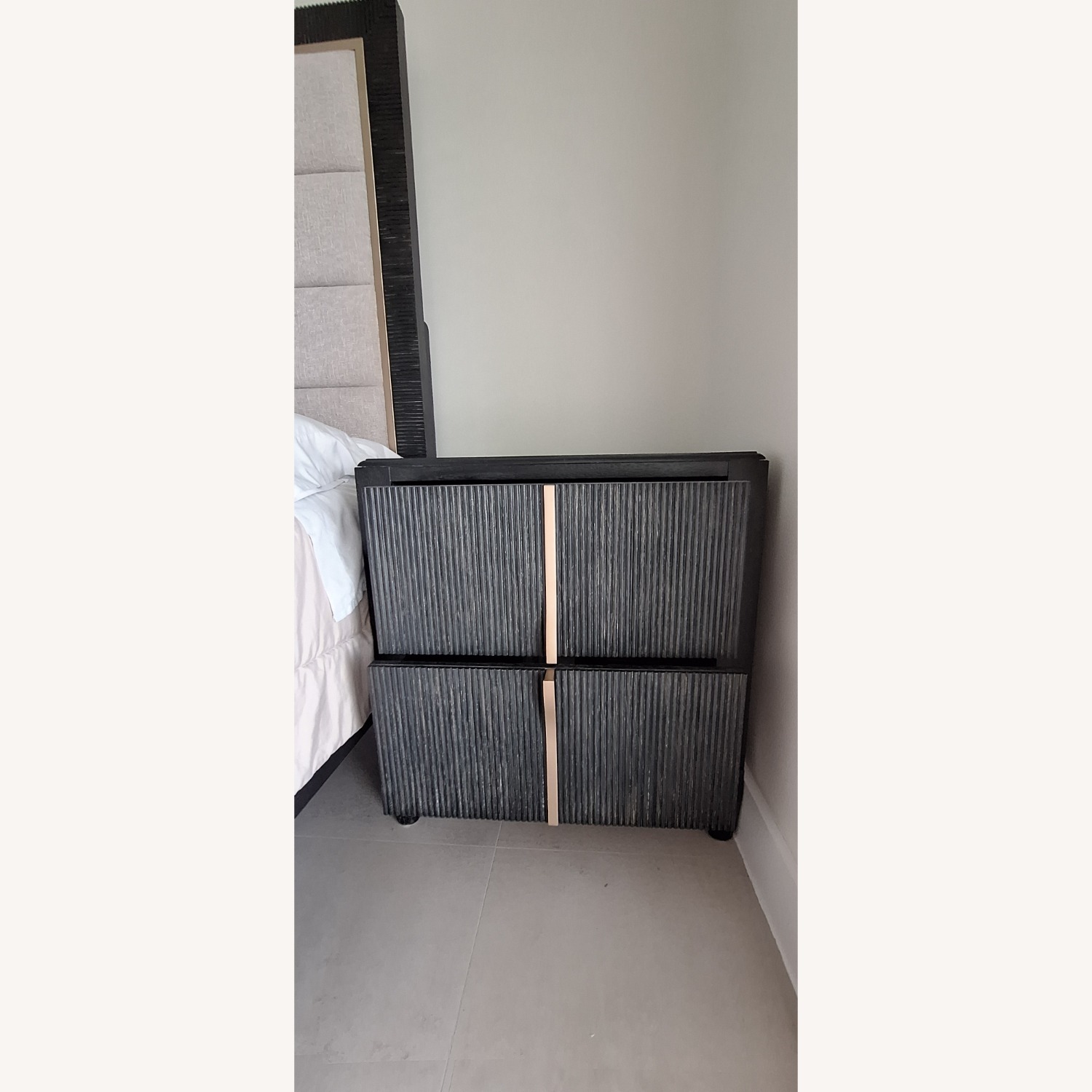 West End Loft Drawer Nightstand with USB - image-8