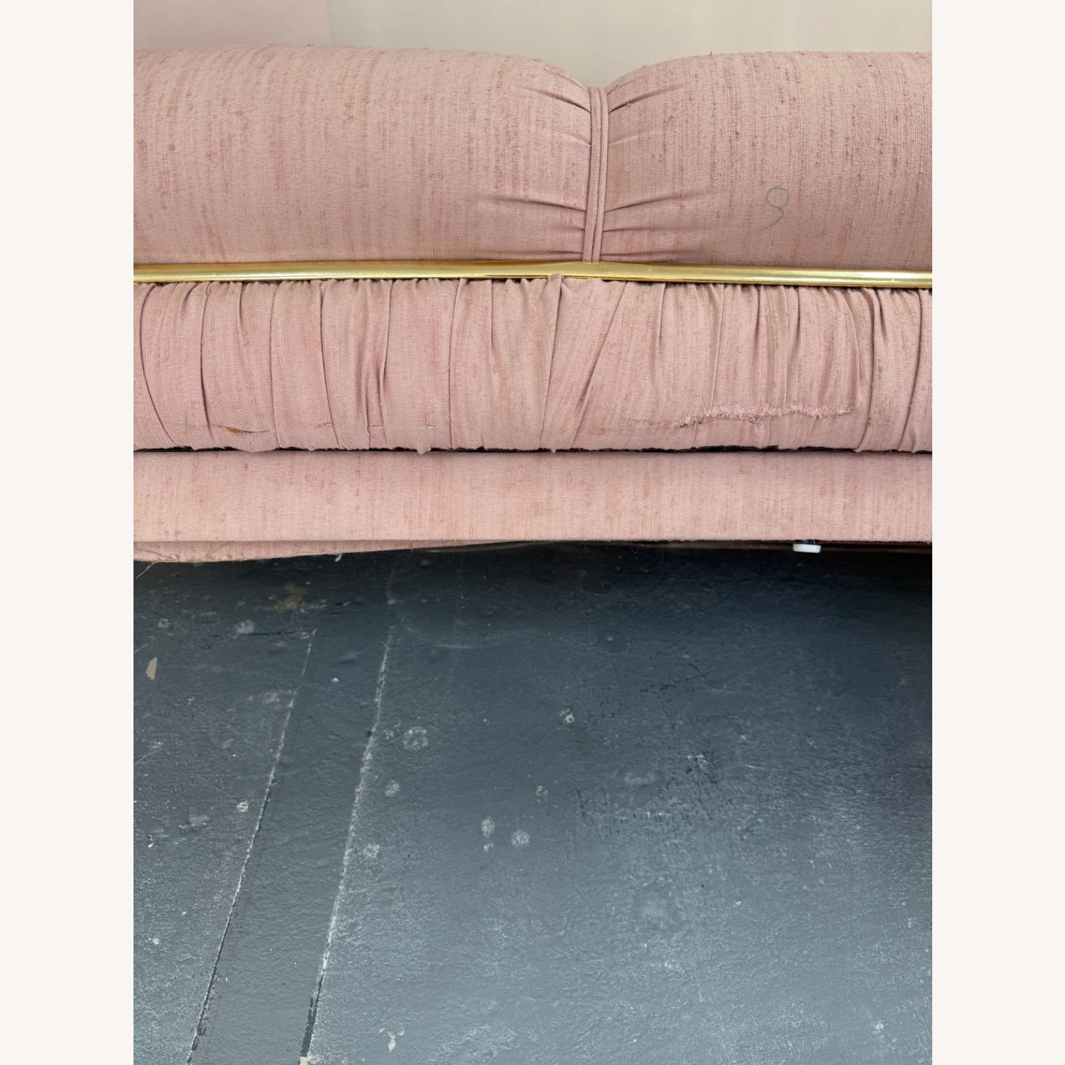 Rare Vintage 80’s Art Deco Sectional Sofa - image-5