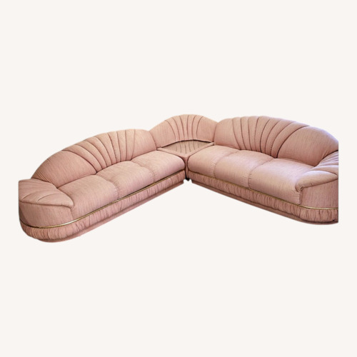 Used Rare Vintage 80’s Art Deco Sectional Sofa for sale on AptDeco