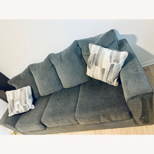 Used Ashley Furniture Light Gray Fabric 3+ Seater Sofa for sale on AptDeco