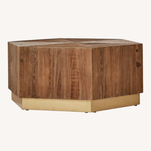 Used AllModern Gabourel Solid Wood Coffee Table for sale on AptDeco