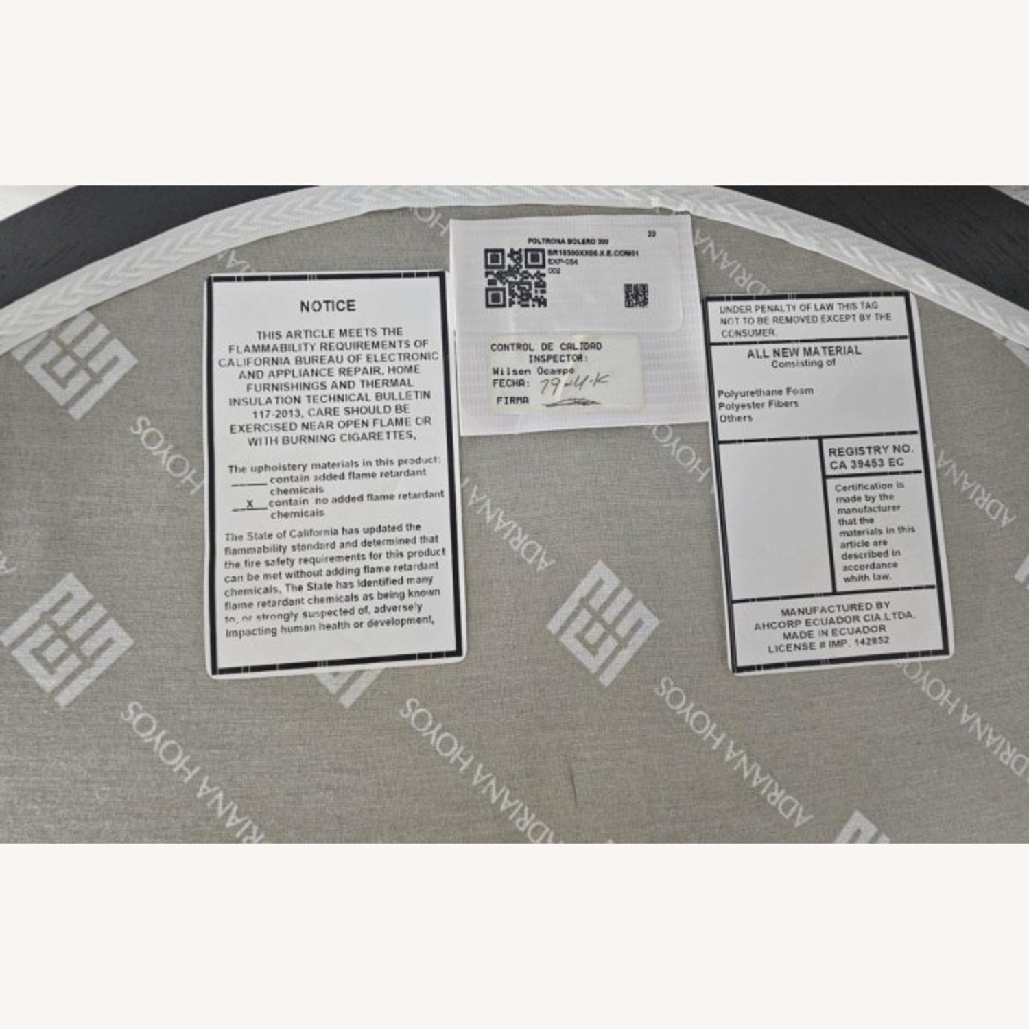 Adriana Hoyos Bolero 300 Armchair - image-1