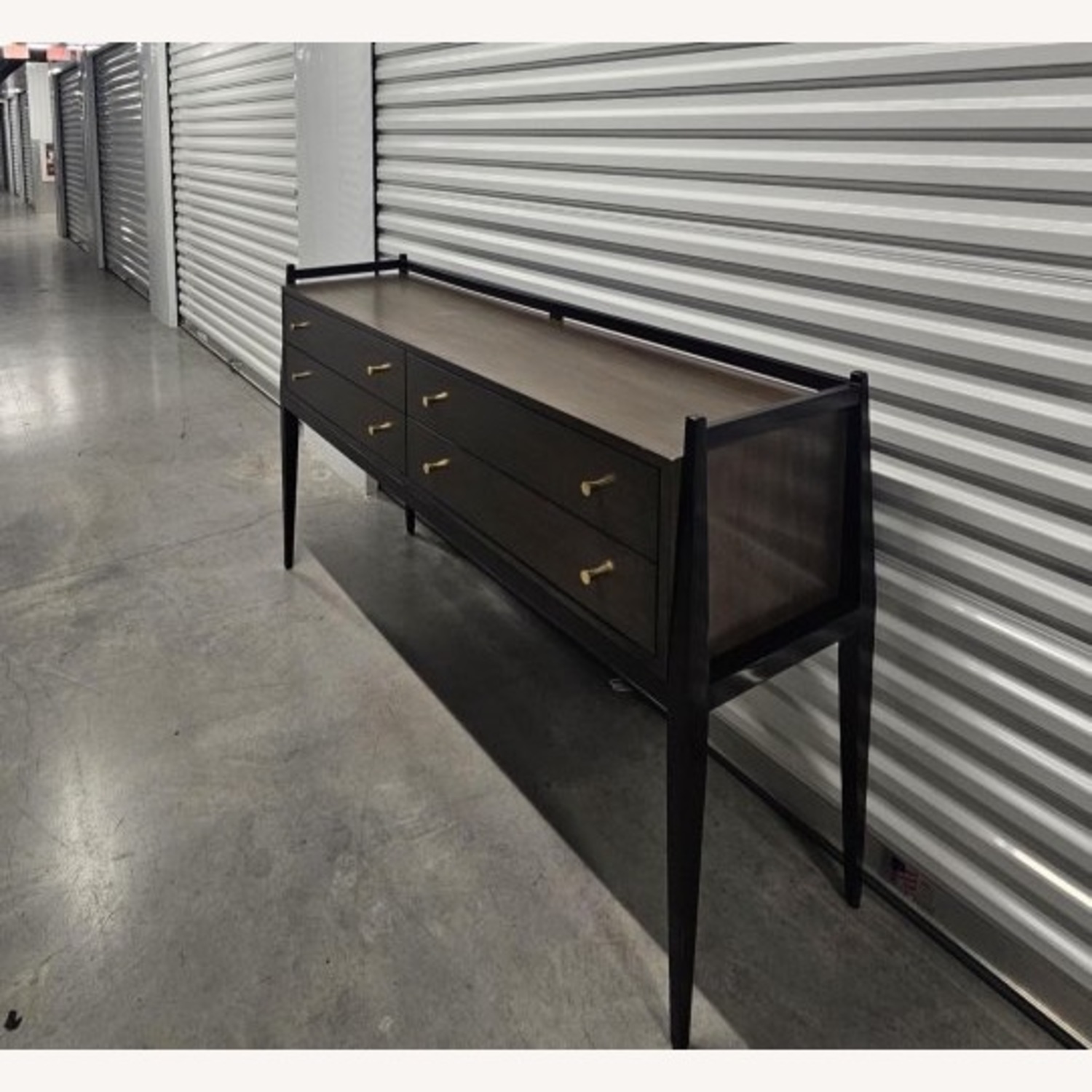 Currey & Company Selig Mink Console Table - image-2