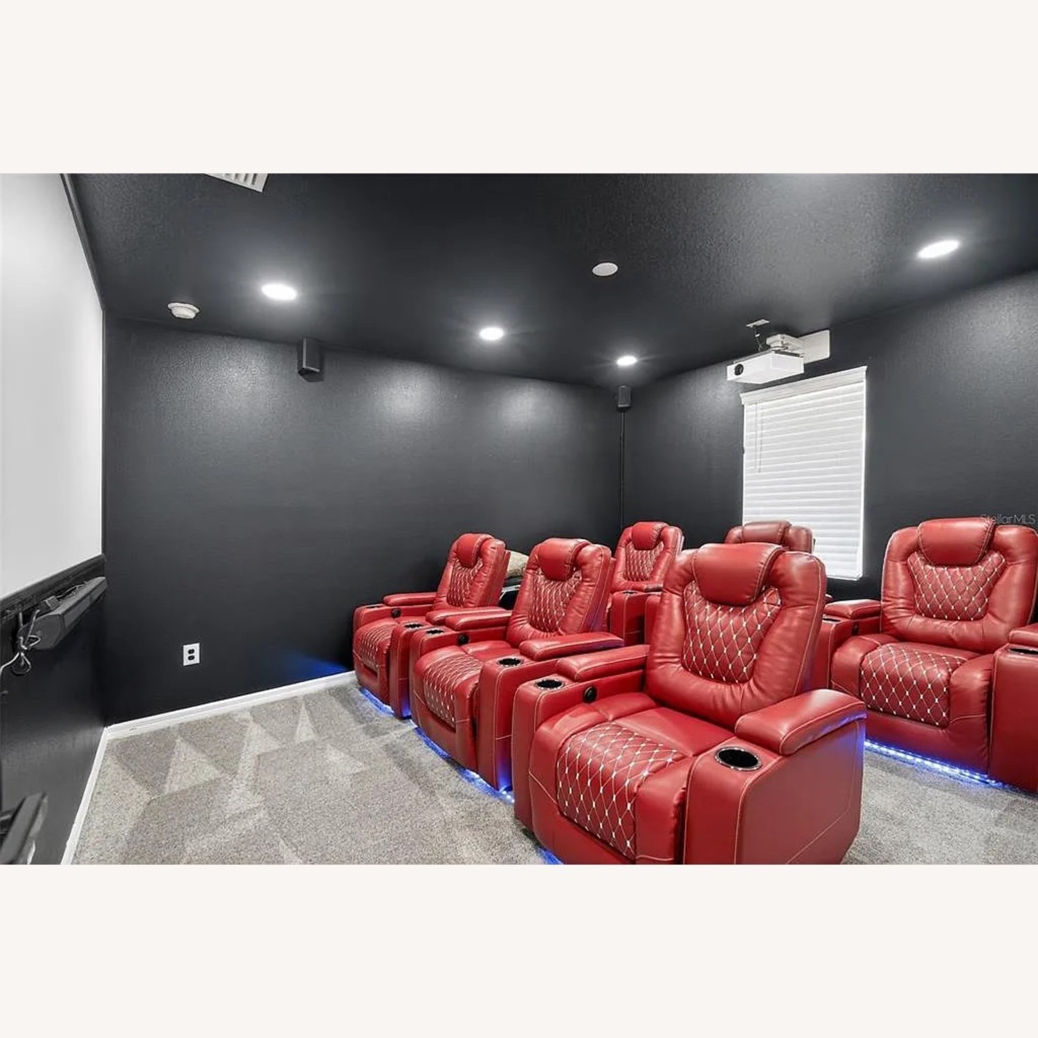 Red Leather Recliner - image-6