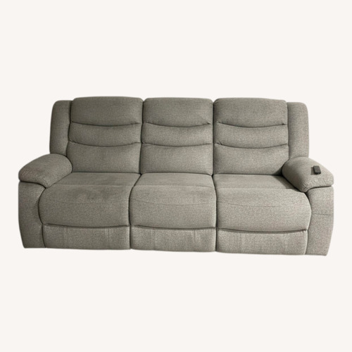 Used Grey Recliner Sofa for sale on AptDeco