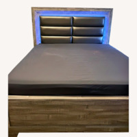 Boynton Beach Grey Bed 