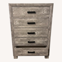 Light Gray Wood Chest