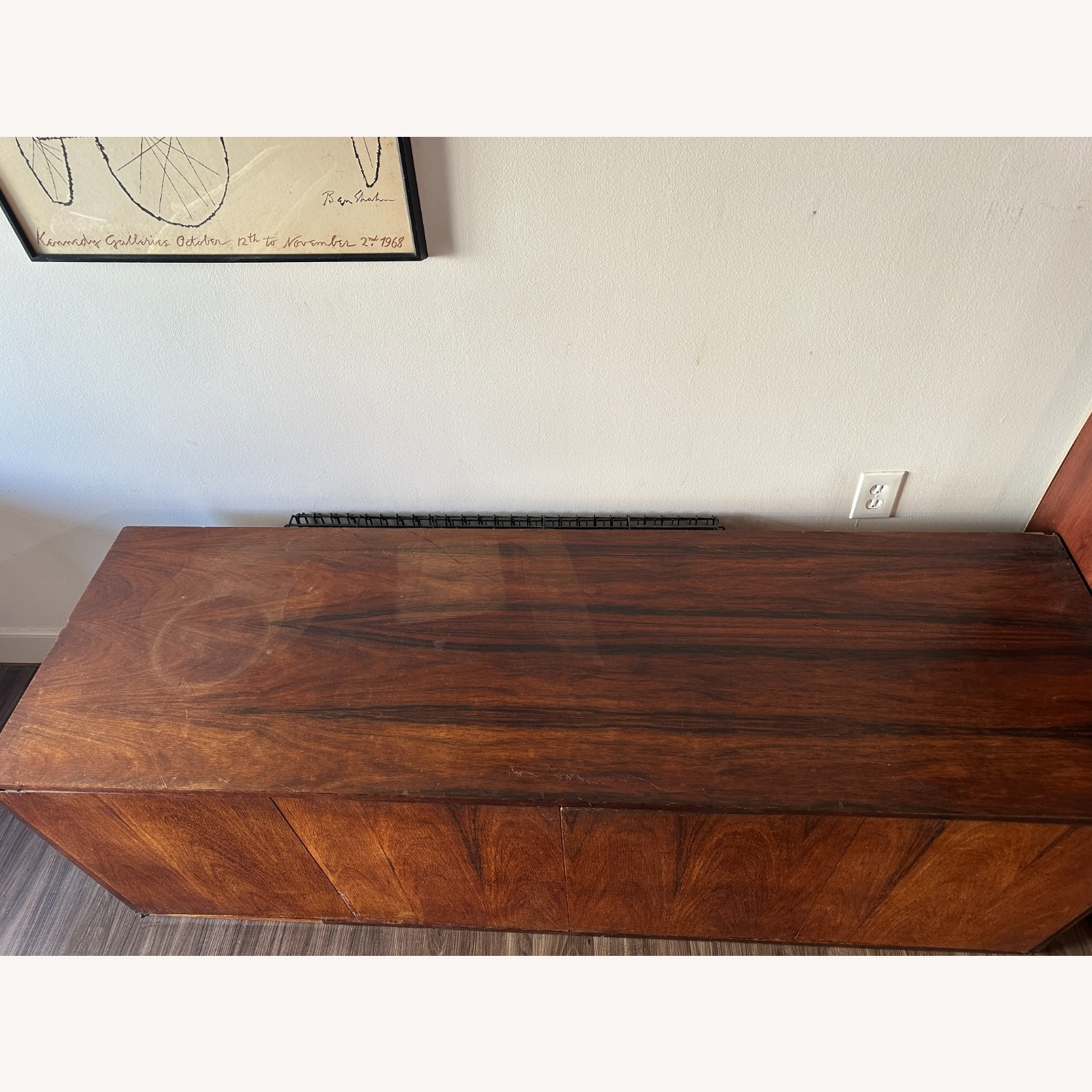 Vintage/Antique Dark Brown Wood Sideboard - image-3