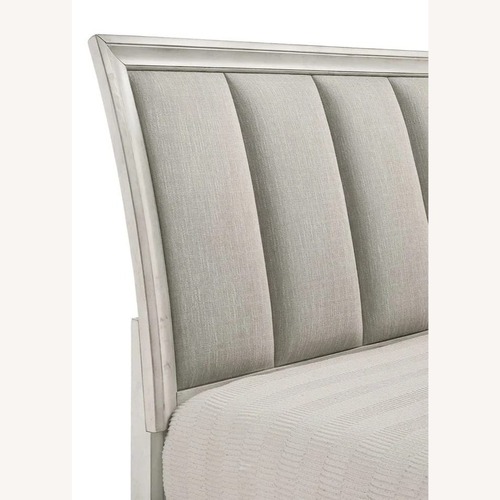 Used Queen Storage Bed White Oak for sale on AptDeco