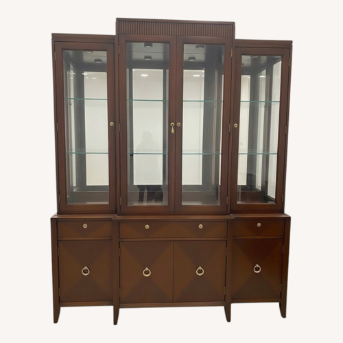 Used Ethan Allen Dark Brown Wood Wall Decor for sale on AptDeco