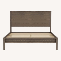 Room & Board Emerson Grey Wood Full Bed