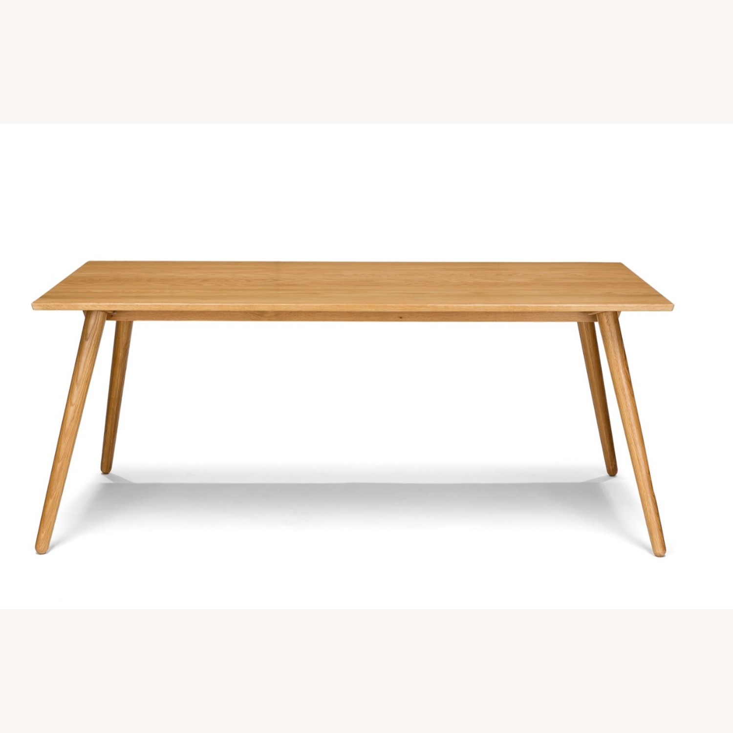 Article Light Brown Dining Table and 6 Chairs Set - image-3