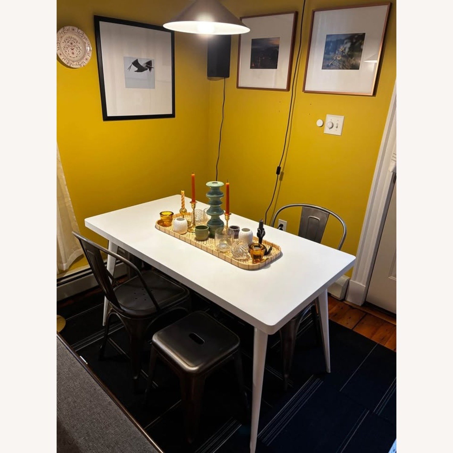 Tolix Steel Dining Set - image-1