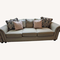 Ashley Furniture Natural Fabric 3+ Seater Sofa