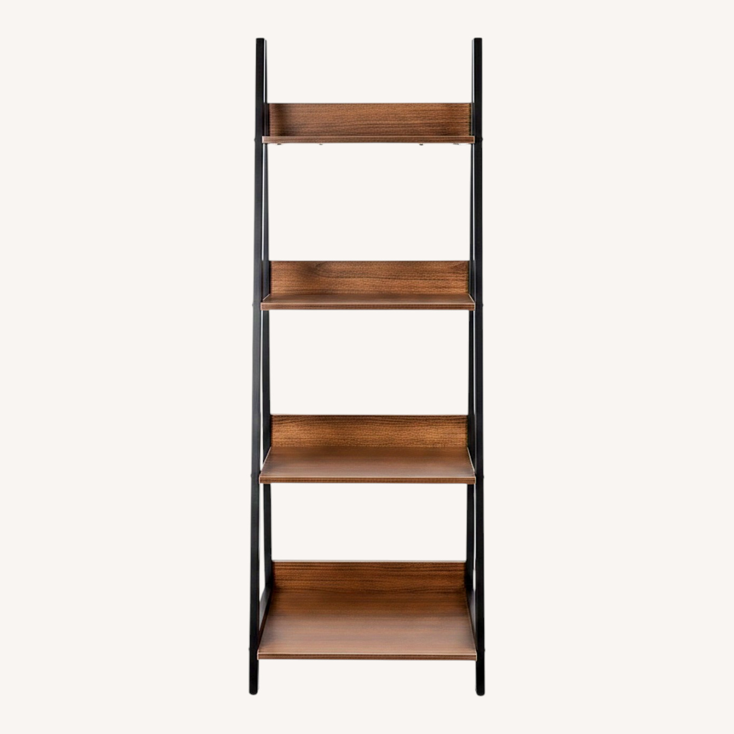 Amazon Dark Brown Industrial Ladder Shelf  - image-5