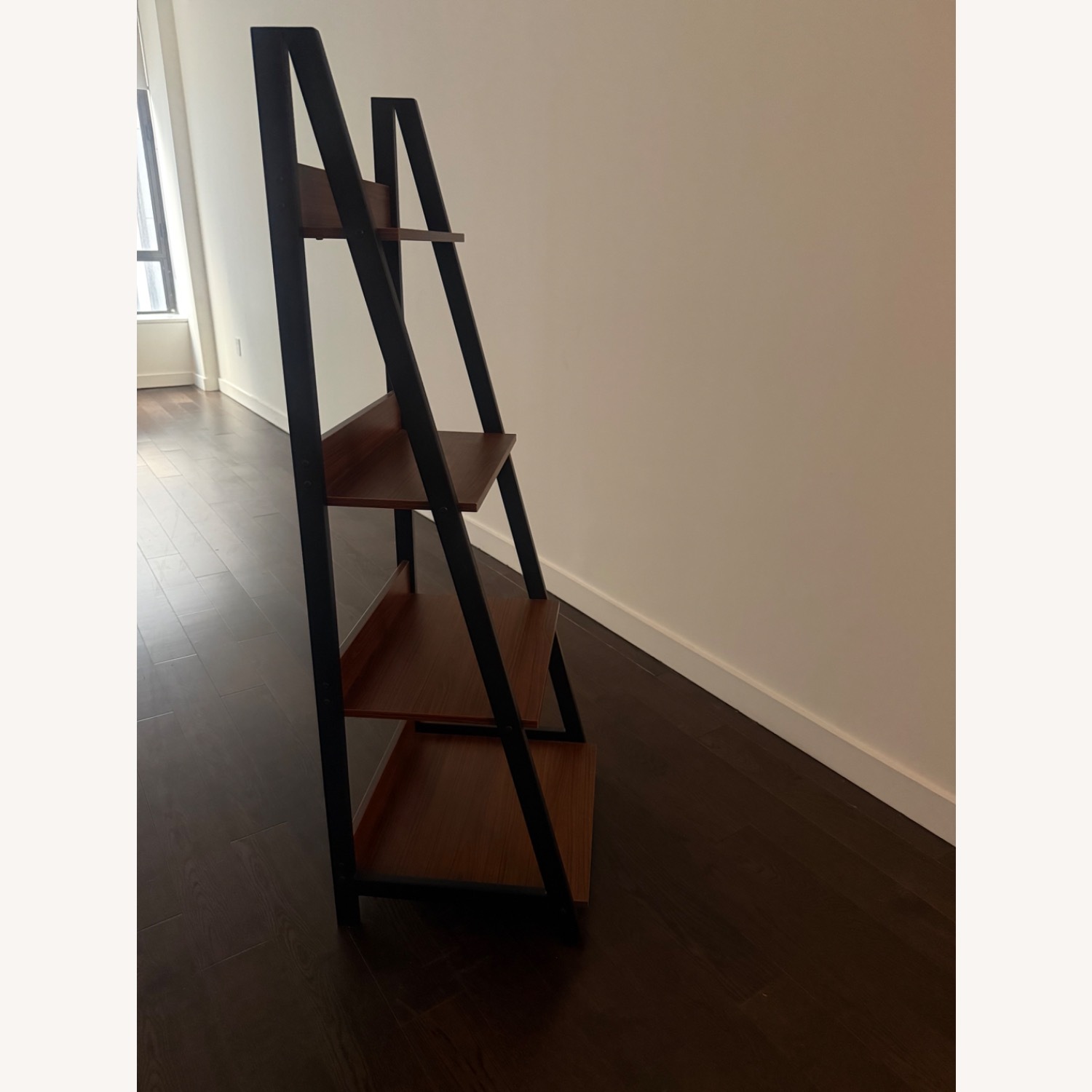 Amazon Dark Brown Industrial Ladder Shelf  - image-2