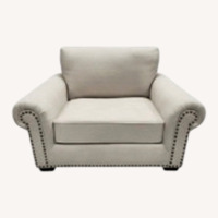 Ashley Furniture Natural Fabric Loveseat