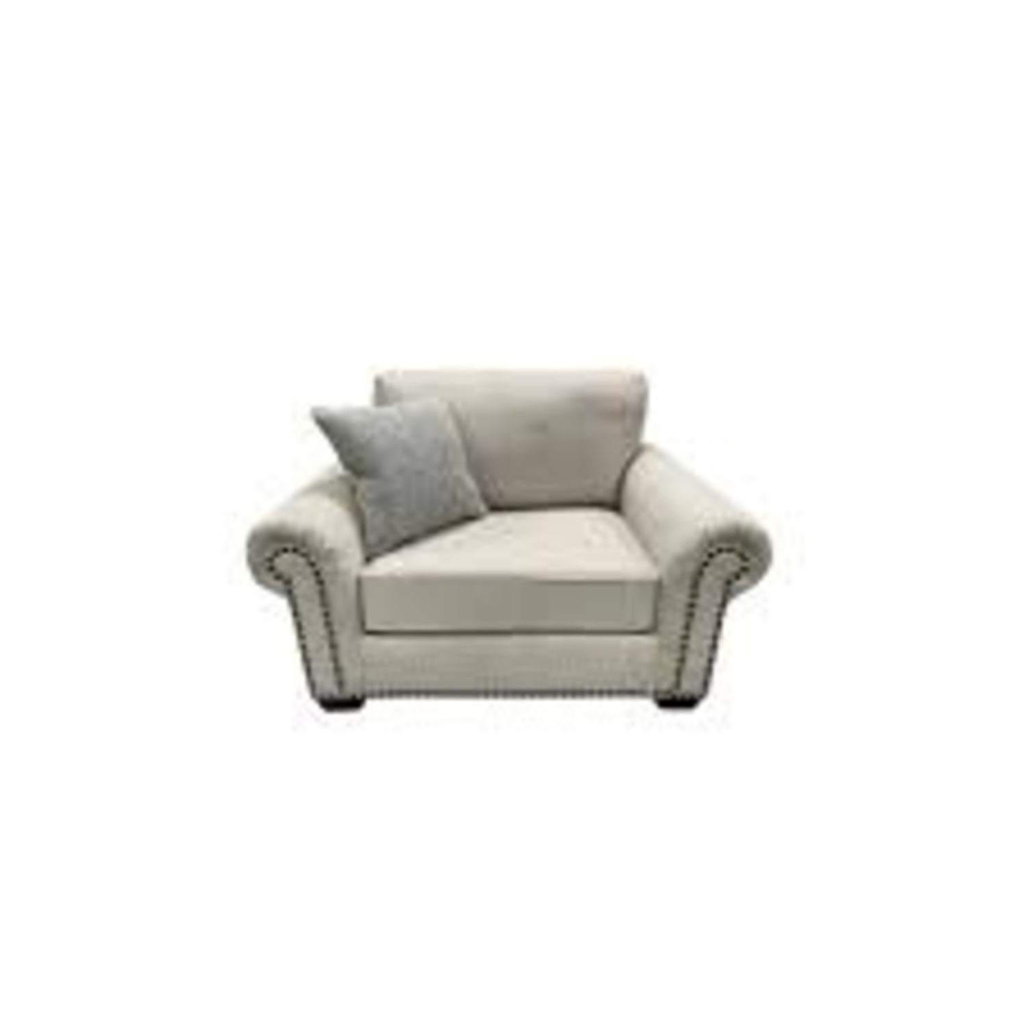 Ashley Furniture Natural Fabric Loveseat - image-7