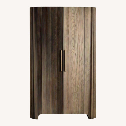 Used Arhaus Astor Dark Brown Wood Bookcase for sale on AptDeco