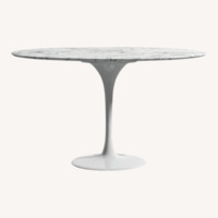 Rove Concepts White Marble Dining Table
