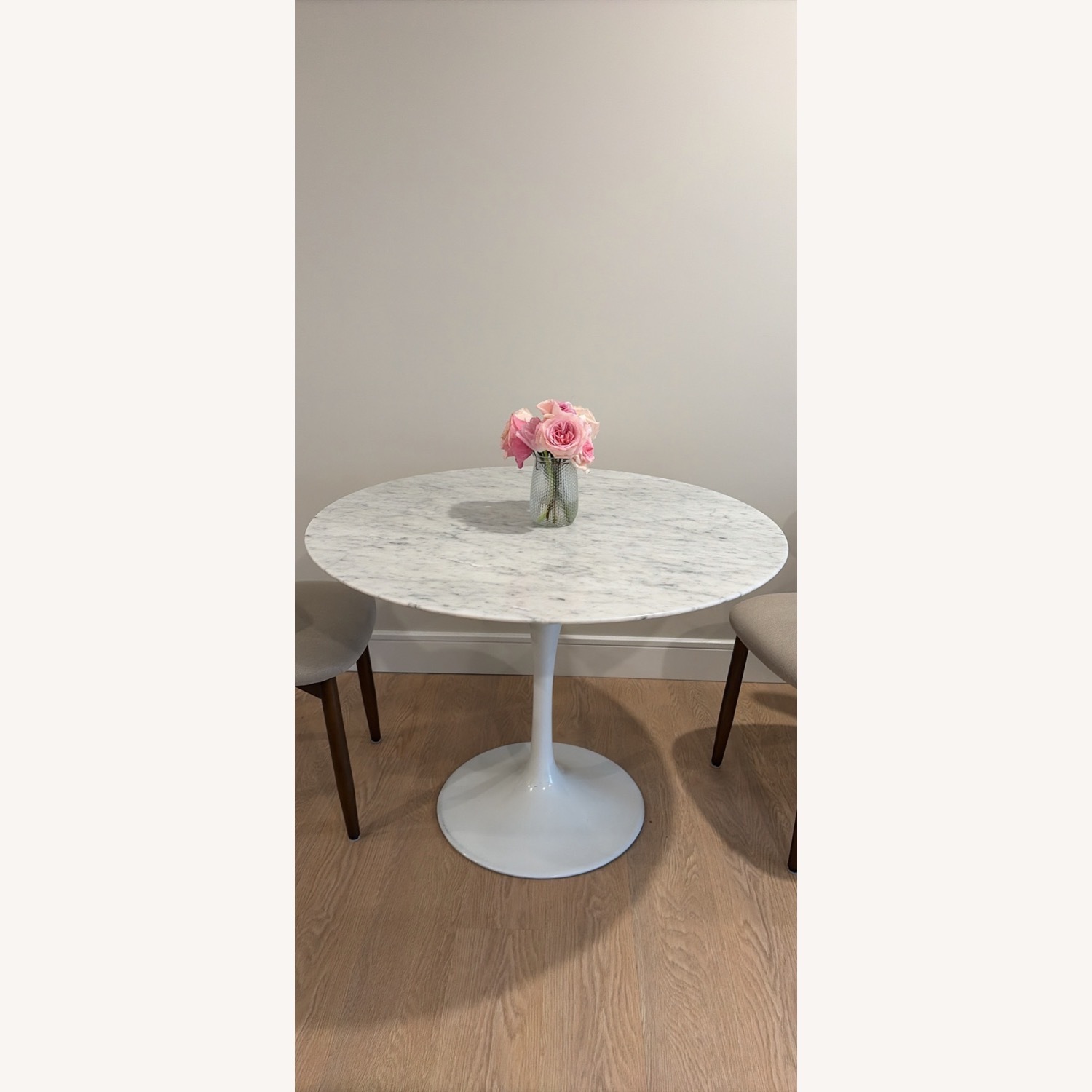 Rove Concepts White Marble Dining Table - image-9