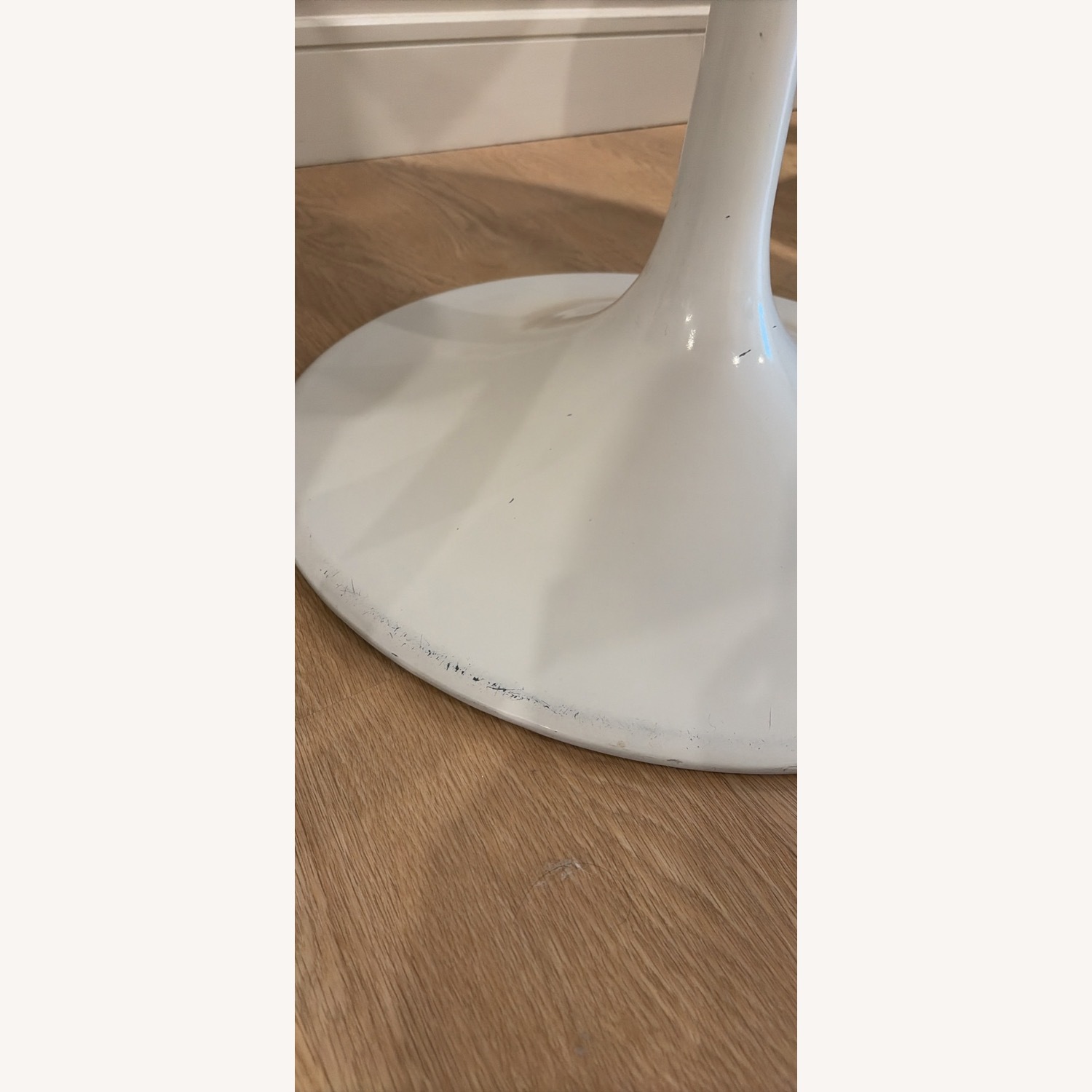 Rove Concepts White Marble Dining Table - image-1