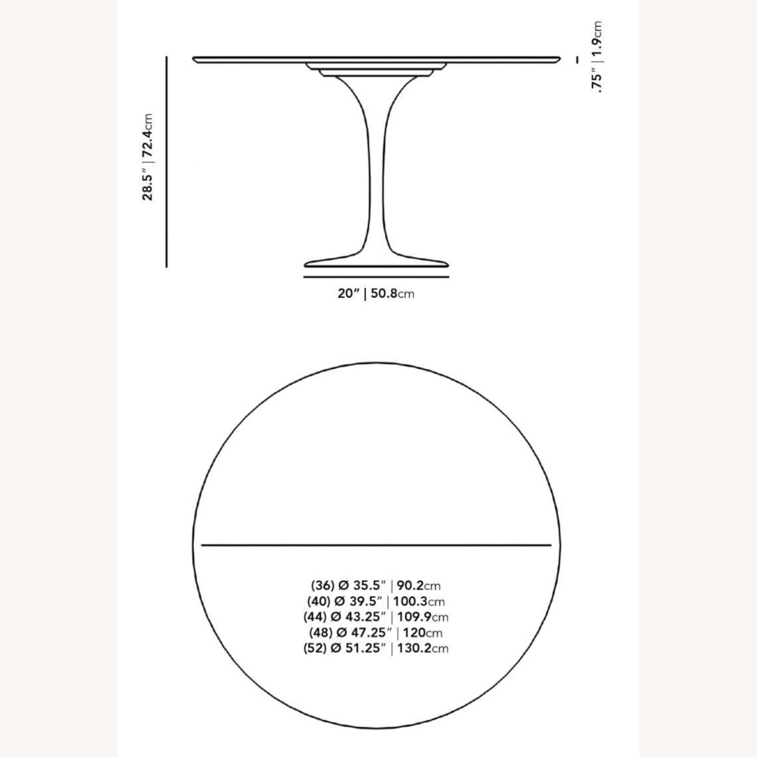 Rove Concepts White Marble Dining Table - image-8