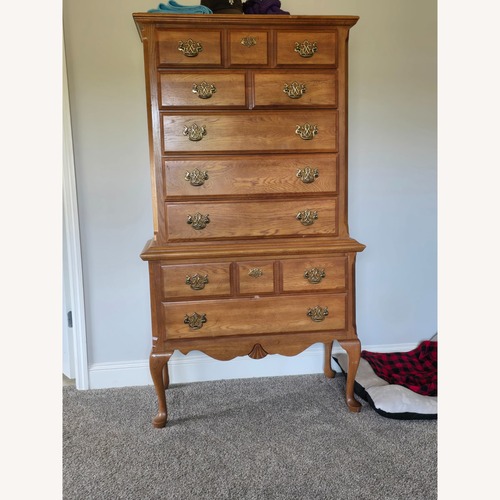Used Ethan Allen 2 Wooden Dresser Set  for sale on AptDeco