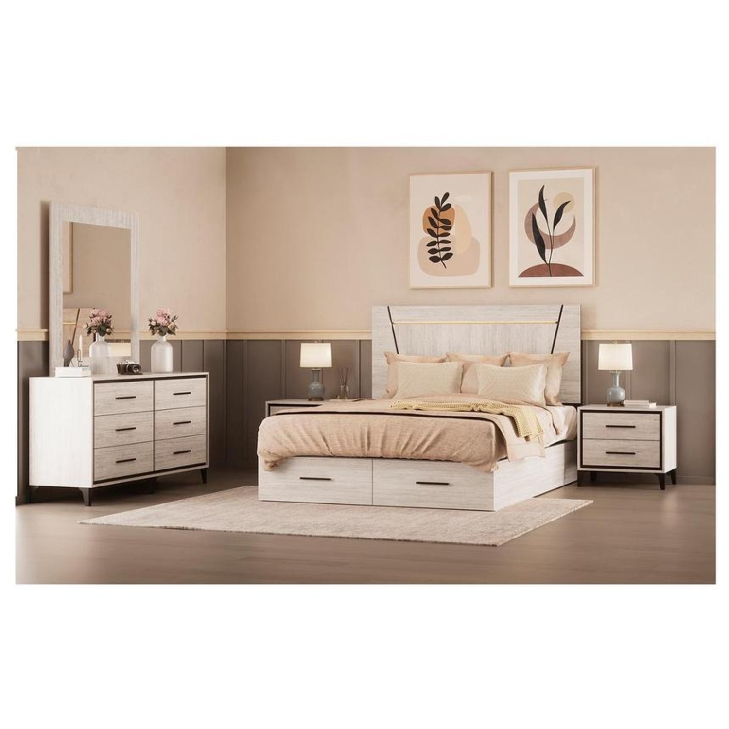 Lucia Queen Storage Bed - image-2