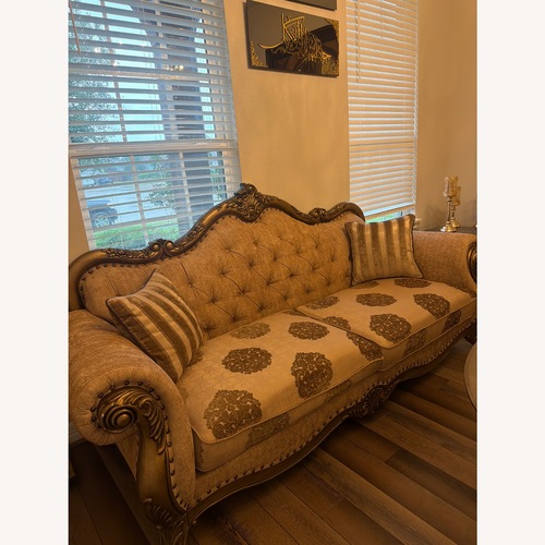 Used Natural Fabric 3+ Seater Sofa for sale on AptDeco
