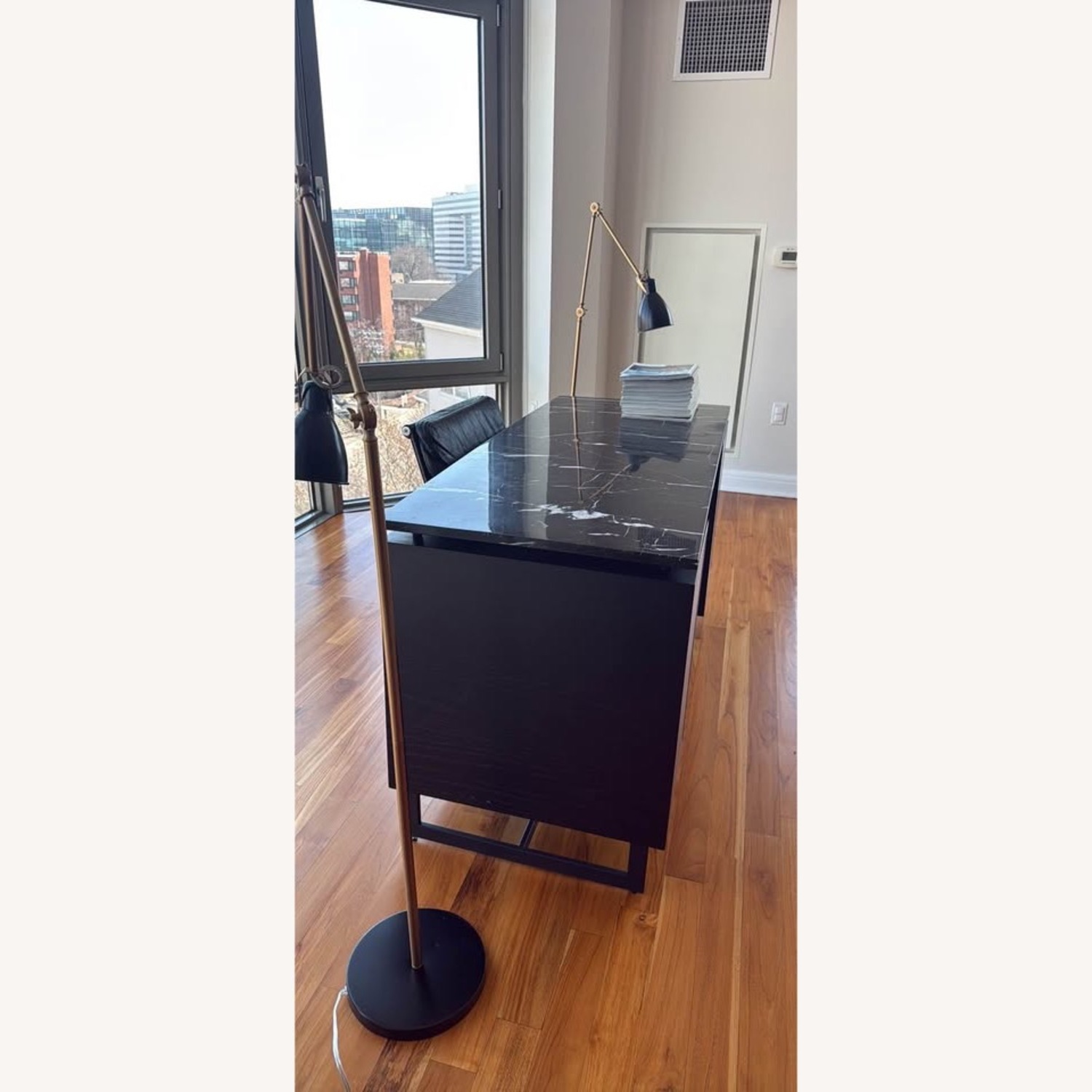 Modern Floor Lamps Set of 2 Matching Pair - image-3