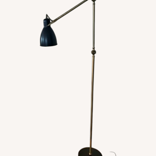 Used Modern Floor Lamps Set of 2 Matching Pair for sale on AptDeco