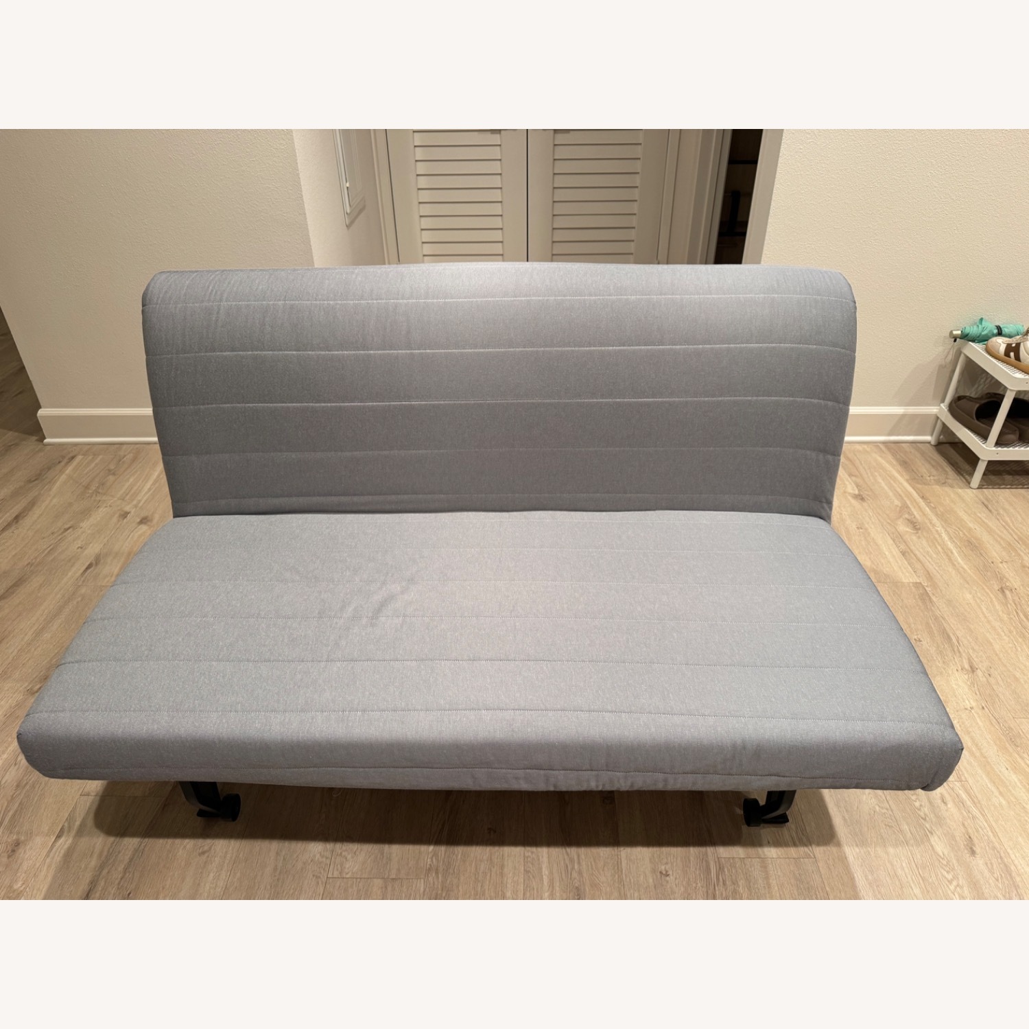 IKEA Lycksele Lövås White Fabric Sleeper Sofa - image-6