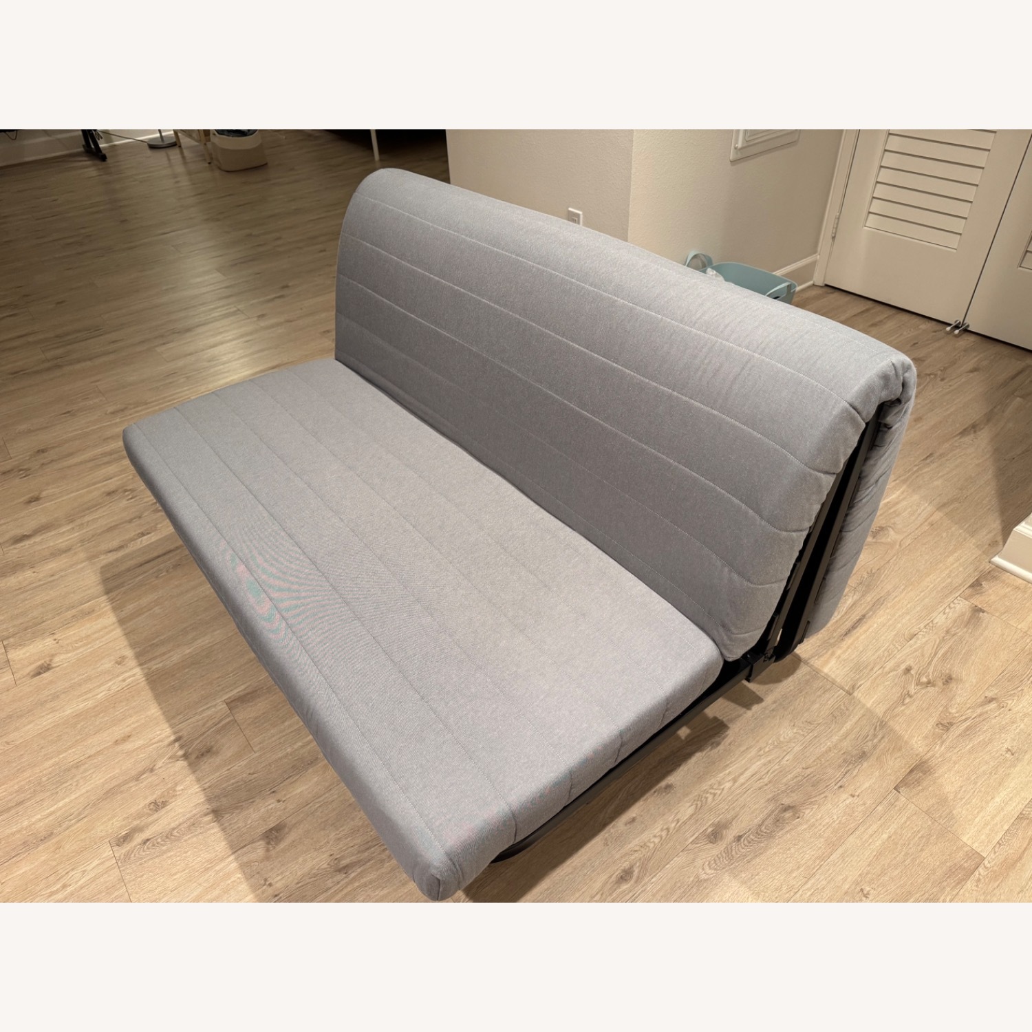 IKEA Lycksele Lövås White Fabric Sleeper Sofa - image-5