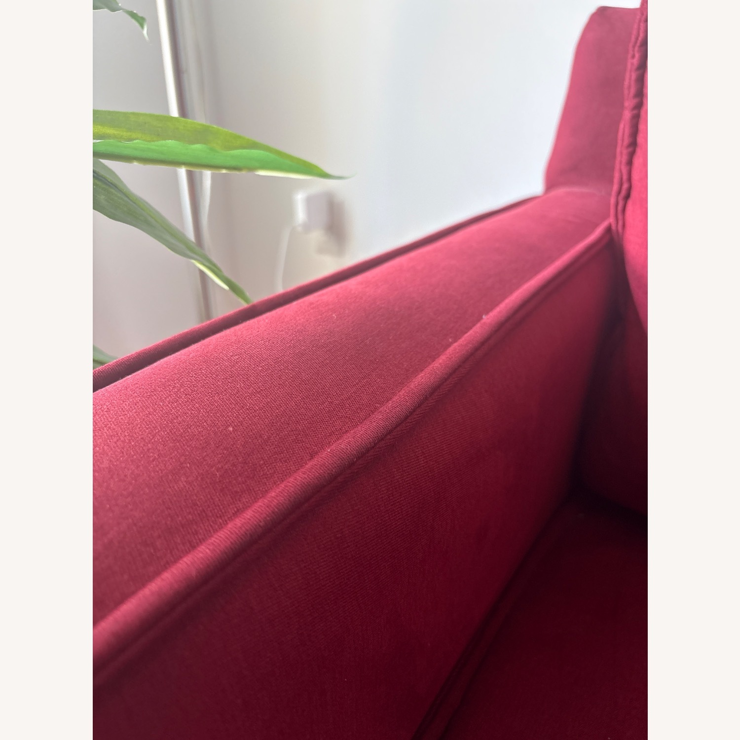 Bob's Discount Furniture Kylie Red 3+ Seater Sofa - image-3