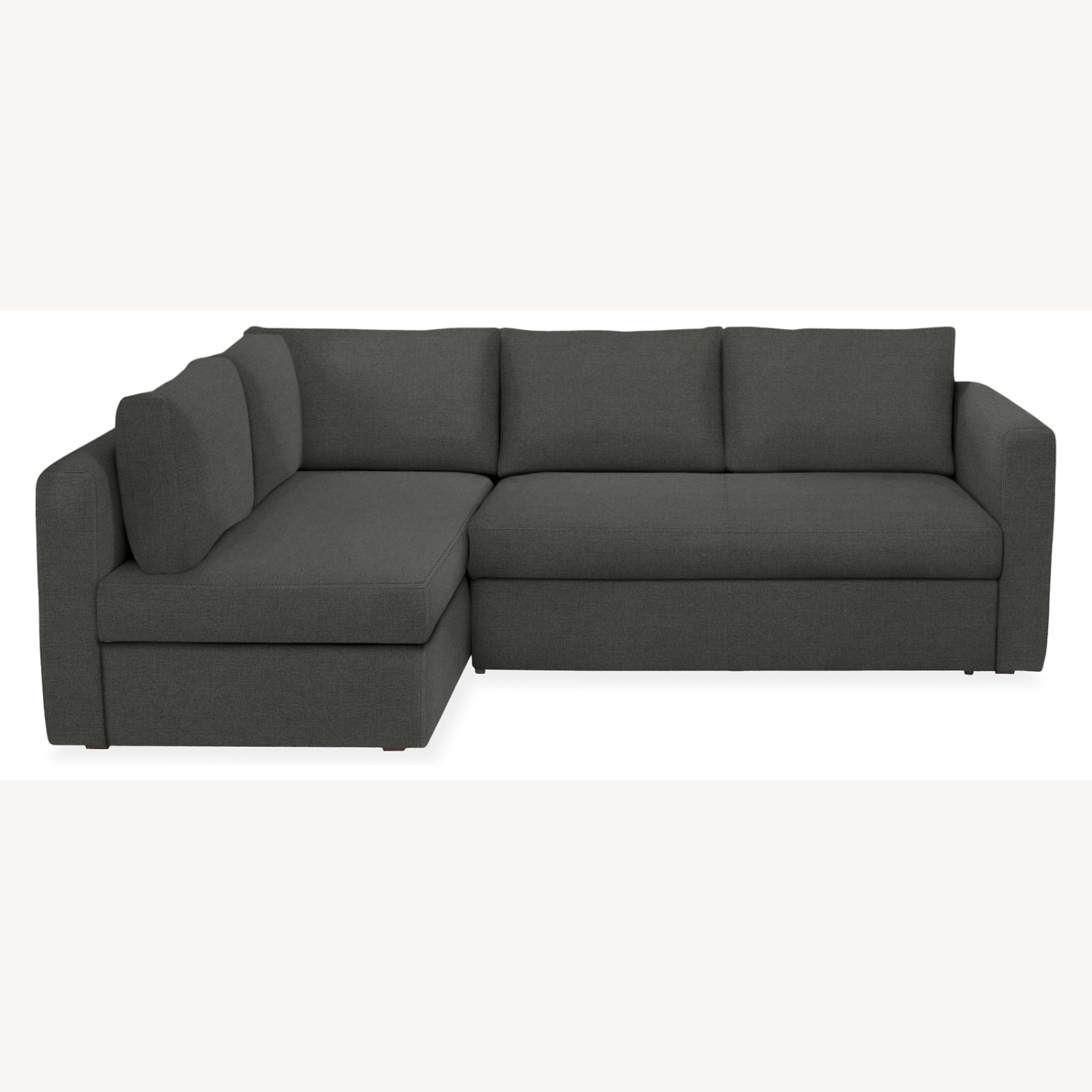 Room & Board Oxford Dark Gray Fabric Sleeper Sofa - image-10