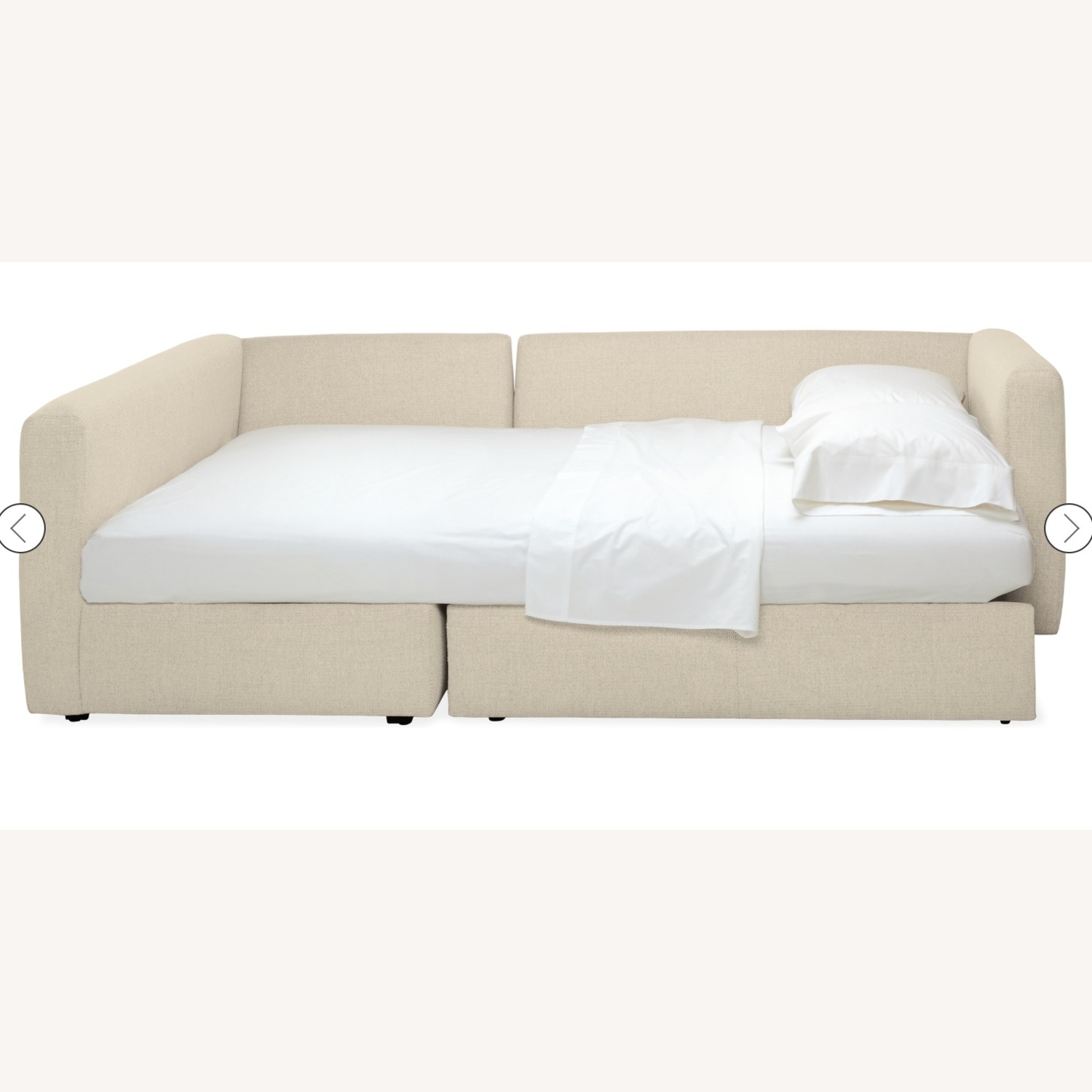 Room & Board Oxford Dark Gray Fabric Sleeper Sofa - image-9