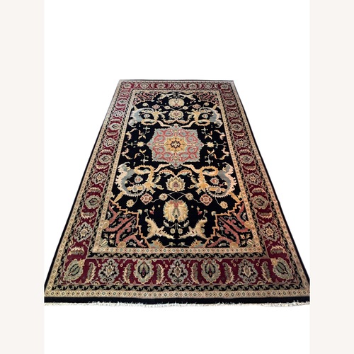 Used Dark Wool Area Rug 12' x 17.8' for sale on AptDeco
