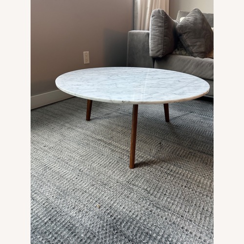 Used Article 31.5’ Mara Marble Coffee Table  for sale on AptDeco