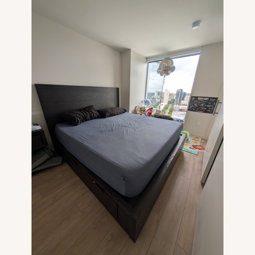 Used Living Spaces California King Bed  for sale on AptDeco